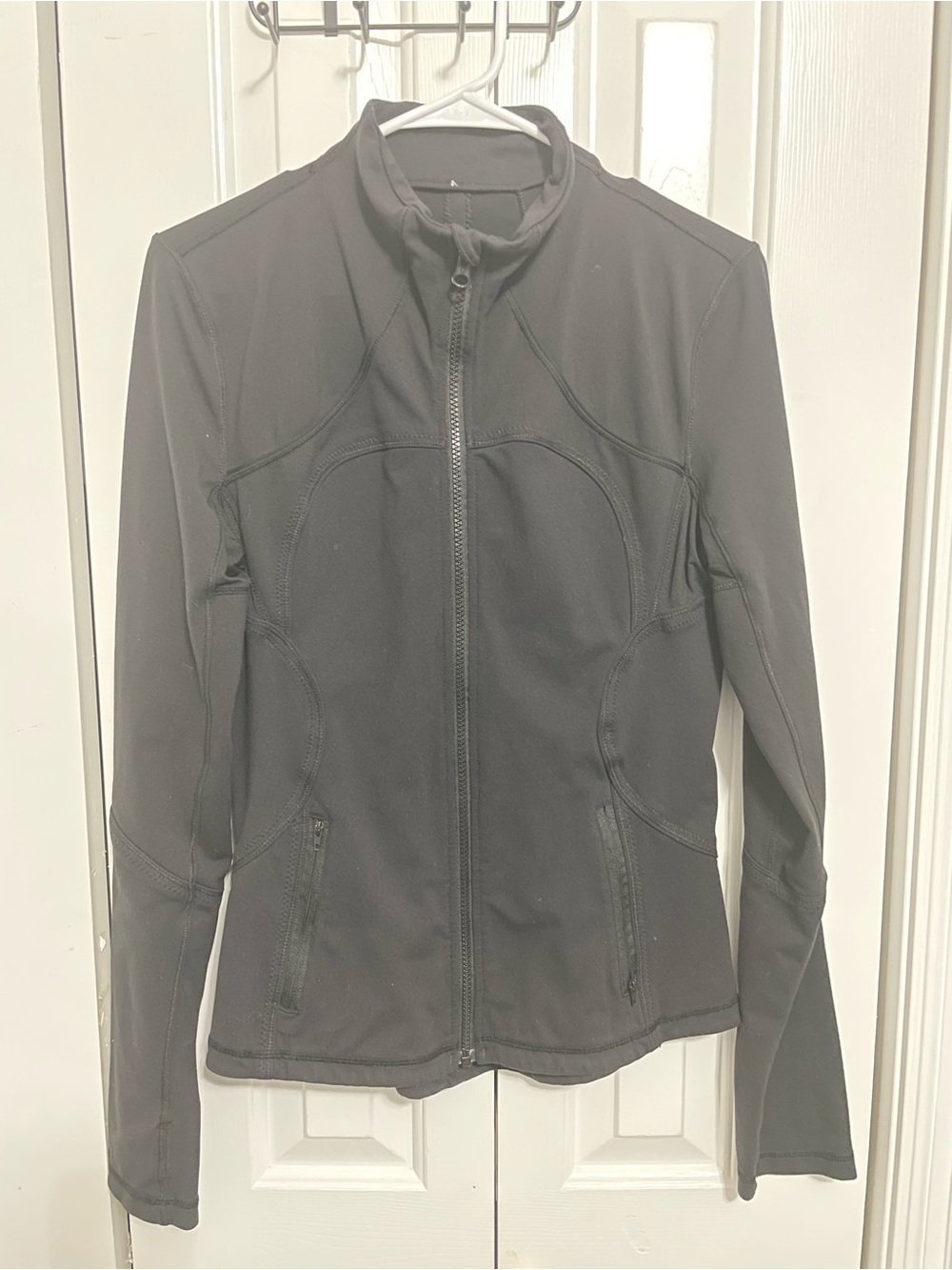 lululemon athletica Black Zip-Up Utility Jacket